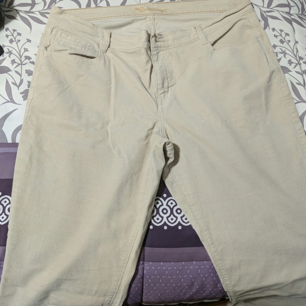 Khaki old navy cuordoroy